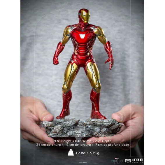 Marvel Comics - BDS Art Scale 1/10 - Figurine Iron Man Ultimate Iron Studios 13