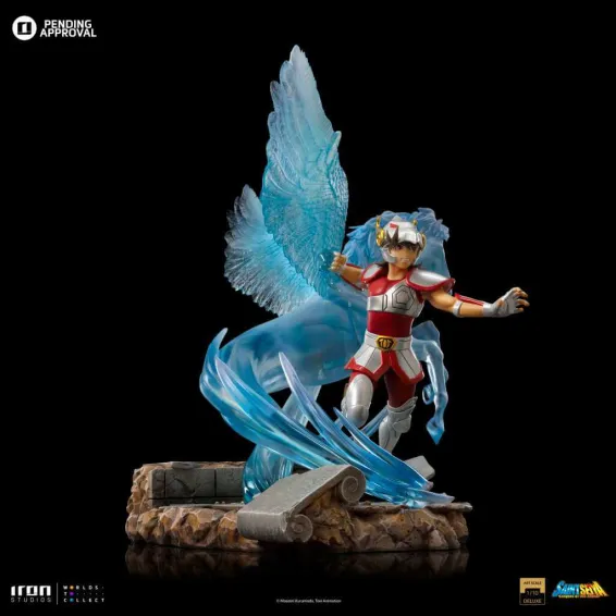 Saint Seiya - Art Scale 1/10 - Figura Pegasus Seiya Deluxe Iron Studios 3
