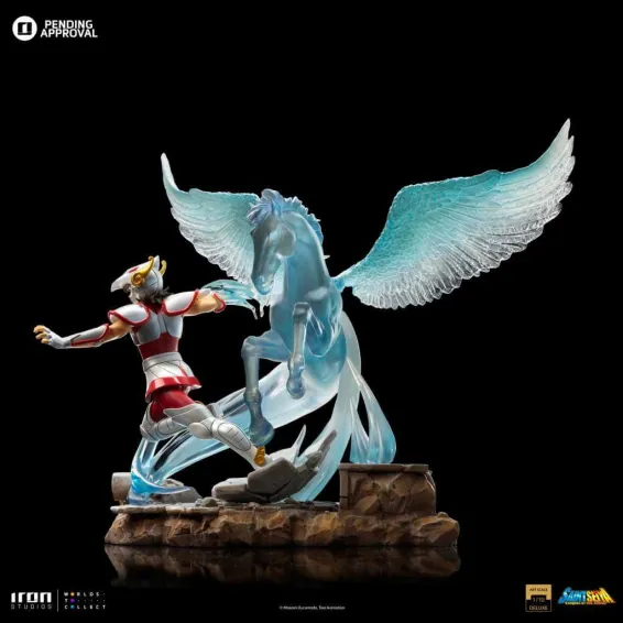 Saint Seiya - Art Scale 1/10 - Figura Pegasus Seiya Deluxe Iron Studios 8