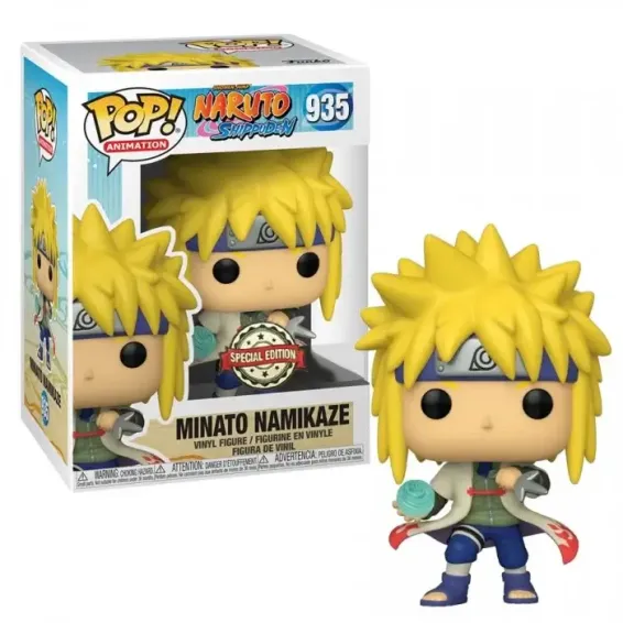 Naruto Shippuden - Figura Minato Namikaze Special Edition 935 (posibilidades de Chase) POP! Funko - 1