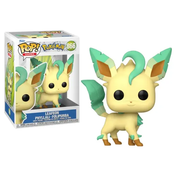 Pokémon - Figura Leafeon 866 POP! Funko