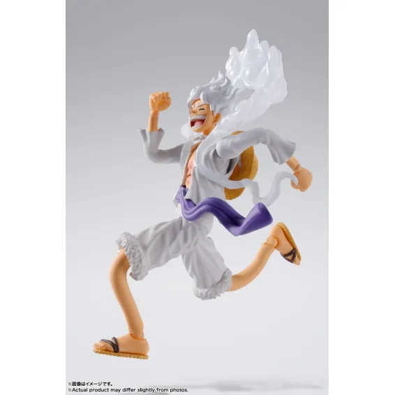 One Piece - S.H. Figuarts - Monkey D. Luffy Gear 5 Figure Tamashii Nations