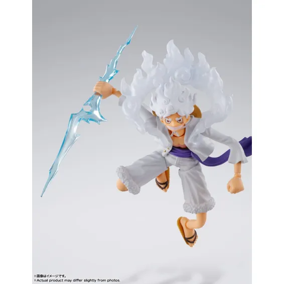 One Piece - S.H. Figuarts - Monkey D. Luffy Gear 5 Figure Tamashii Nations 5