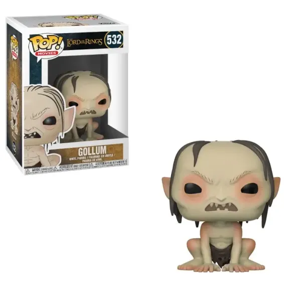 Le Seigneur des Anneaux - Figurine Gollum 532 (chance de Chase) POP! Funko