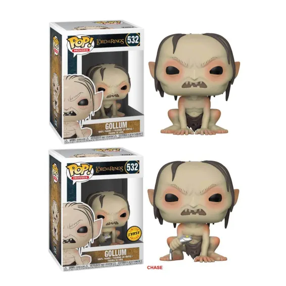 Le Seigneur des Anneaux - Figurine Gollum 532 (chance de Chase) POP! Funko 2