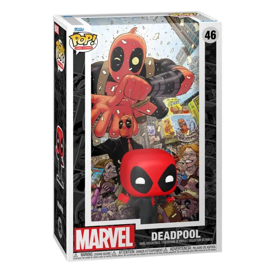 Marvel - Comic Cover - Figurine Deadpool 46 POP! Funko 2