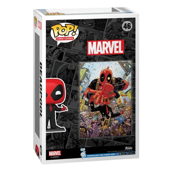 Marvel - Comic Cover - Figurine Deadpool 46 POP! Funko 3