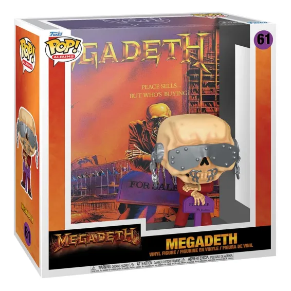 Megadeth - Albums Peace Sells... but Who's Buying? 61 POP! Funko