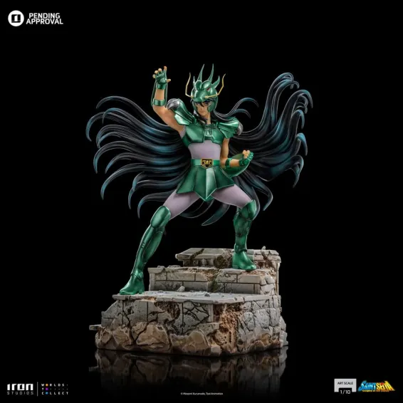 Saint Seiya - Art Scale 1/10 - Figura Dragon Shiryu PREPEDIDO Iron Studios - 2