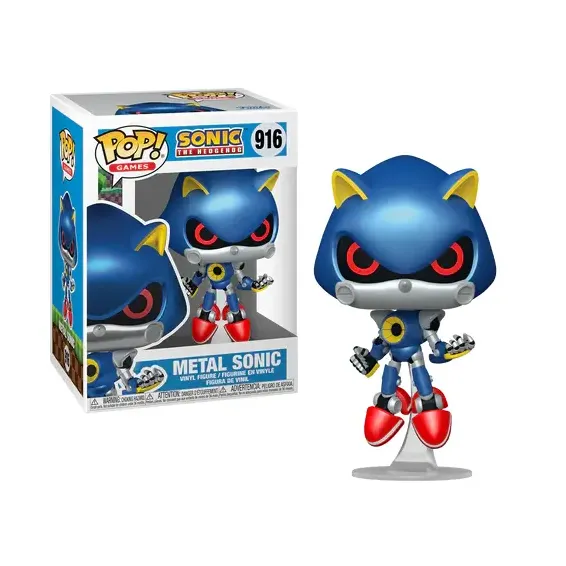 Sonic the Hedgehog - Figura Metal Sonic 916 POP! Funko