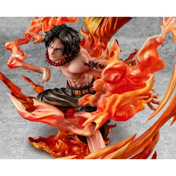 One Piece - Portrait of Pirates NEO-MAXIMUM - Figurine Luffy & Ace Bond between brothers 20th Limited Ver. Megahouse 5