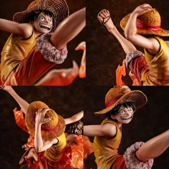 One Piece - Portrait of Pirates NEO-MAXIMUM - Figurine Luffy & Ace Bond between brothers 20th Limited Ver. Megahouse 7