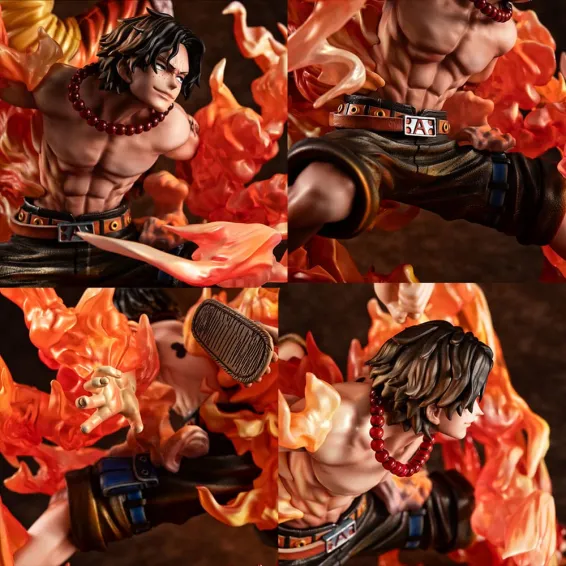 One Piece - Portrait of Pirates NEO-MAXIMUM - Figurine Luffy & Ace Bond between brothers 20th Limited Ver. Megahouse 8