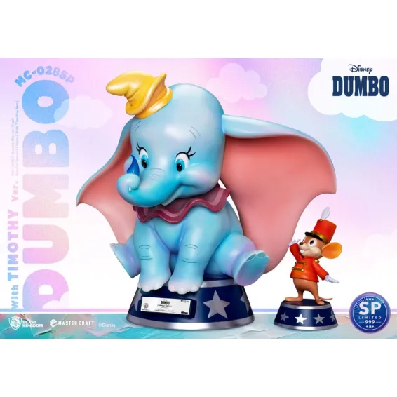 Disney Dumbo - Master Craft - Figura Dumbo with Timothy Special Edition Beast Kingdom 2