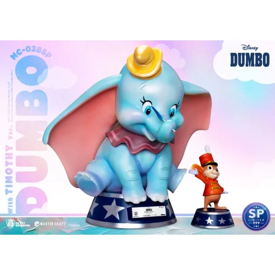 Disney Dumbo - Master Craft - Figurine Dumbo with Timothy Special Edition Beast Kingdom 3