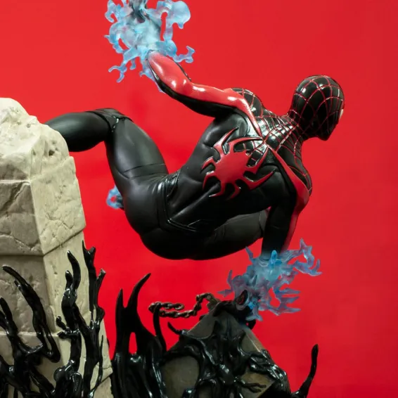 Marvel Spider-Man 2 - Marvel Gallery - Figura Miles Morales (Gamerverse) Deluxe Diamond Select 3