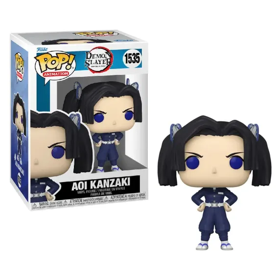 Kimetsu No Yaiba: Demon Slayer - Figura Aoi Kanzaki 1535 (posibilidades de Chase) POP! Funko - 1