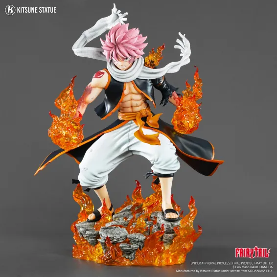 Fairy Tail - Figurine Natsu Kutsine Statue 15