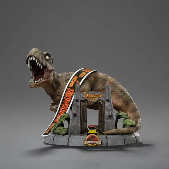Jurassic Park - MiniCo - Figurine T-Rex 30th Anniversary Deluxe Iron Studios