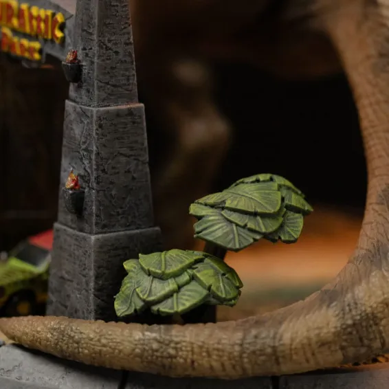 Jurassic Park - MiniCo - Figurine T-Rex 30th Anniversary Deluxe Iron Studios 5