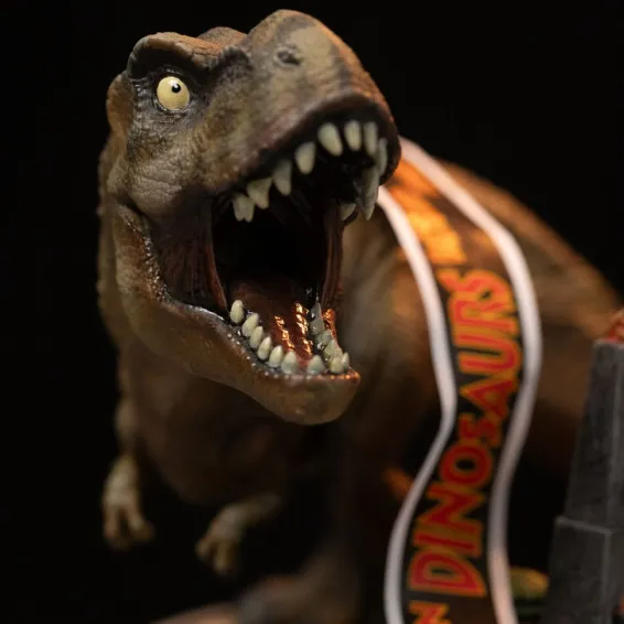 Jurassic Park - MiniCo - Figurine T-Rex 30th Anniversary Deluxe Iron Studios 7