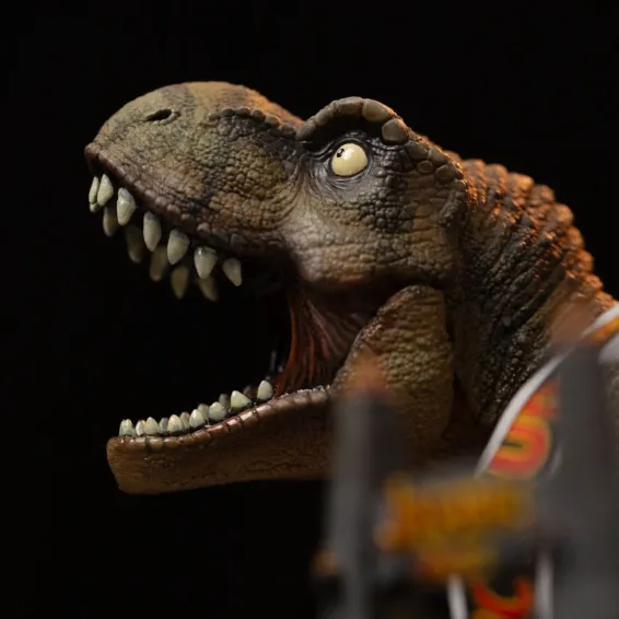 Jurassic Park - MiniCo - Figurine T-Rex 30th Anniversary Deluxe Iron Studios 9