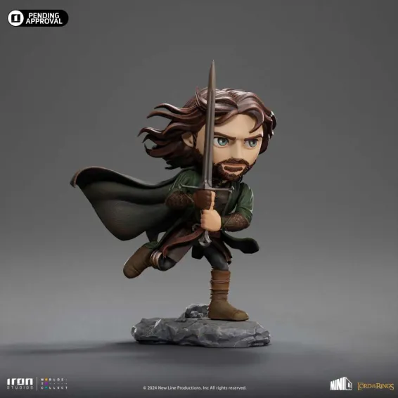Le Seigneur des Anneaux - MiniCo - Figurine Aragorn Iron Studios 2