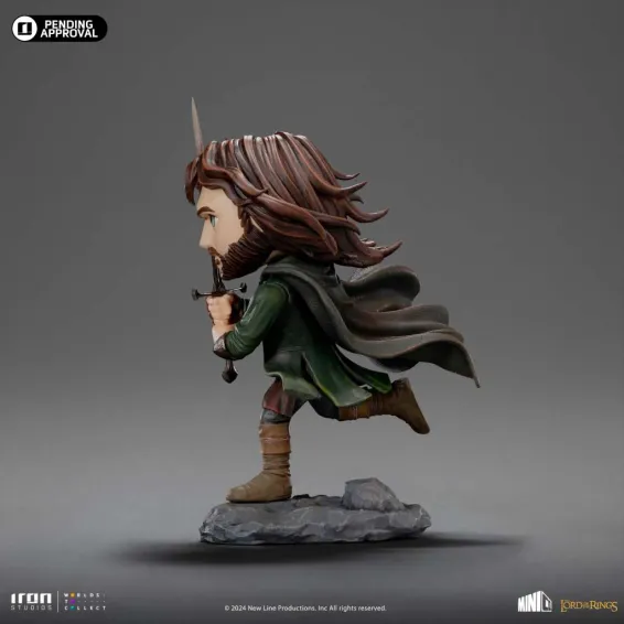Le Seigneur des Anneaux - MiniCo - Figurine Aragorn Iron Studios 3