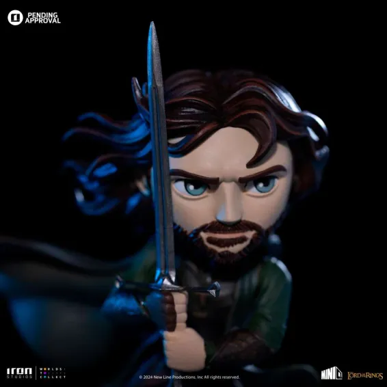 Le Seigneur des Anneaux - MiniCo - Figurine Aragorn Iron Studios 6
