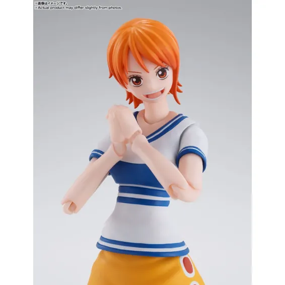 One Piece - S.H. Figuarts - Figurine Nami (Romance Dawn) Tamashii Nations 7