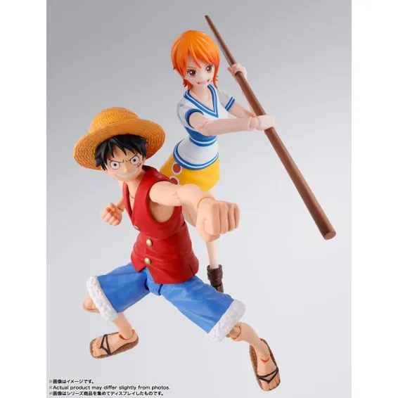 One Piece - S.H. Figuarts - Figurine Nami (Romance Dawn) Tamashii Nations 11