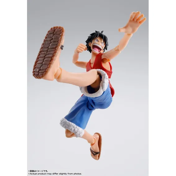 One Piece - S.H. Figuarts - Figura Monkey D. Luffy (Romance Dawn) PREPEDIDO Tamashii Nations - 5