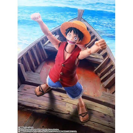 One Piece - S.H. Figuarts - Figura Monkey D. Luffy (Romance Dawn) PREPEDIDO Tamashii Nations - 10