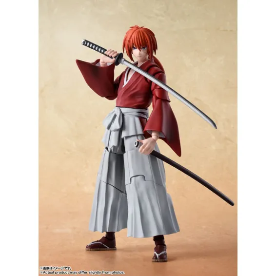 Rurouni Kenshin: Meiji Swordsman Romantic Story - S.H. Figuarts - Kenshin Himura Figure Tamashii Nations