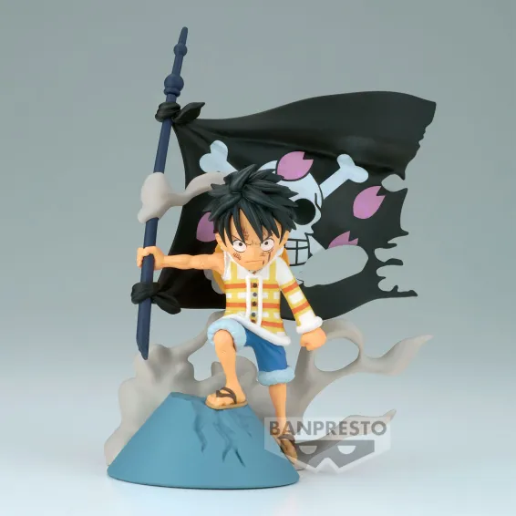 One Piece - WCF Log Stories - Figurine Monkey D. Luffy Banpresto