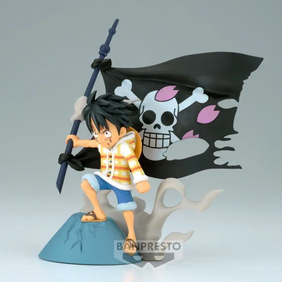 One Piece - WCF Log Stories - Figurine Monkey D. Luffy Banpresto 4