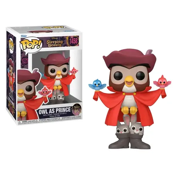 Disney La Belle au Bois Dormant - Figurine Owl as Prince 1458 POP! Funko
