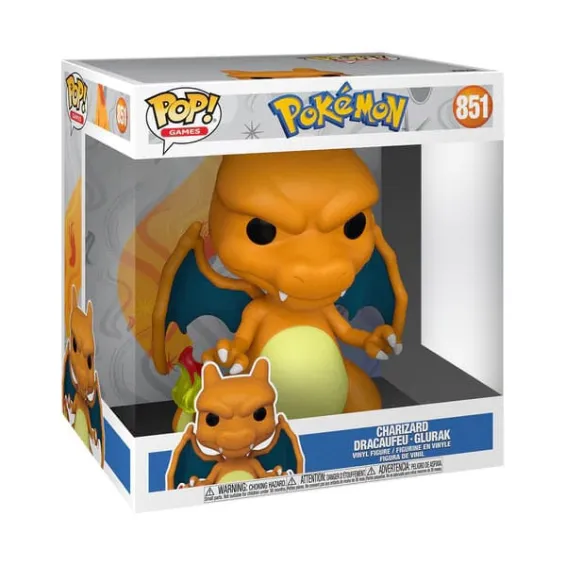 Pokémon - Figura Super Sized Charizard 851 POP! Funko