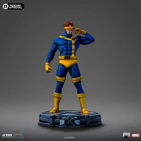 Marvel Comics - Art Scale 1/10 - Figura Cyclops (X-Men '97) Iron Studios 3