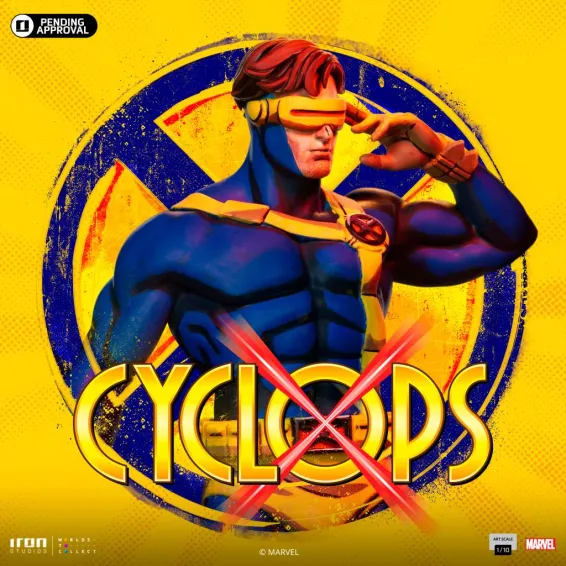 Marvel Comics - Art Scale 1/10 - Figura Cyclops (X-Men '97) Iron Studios 6