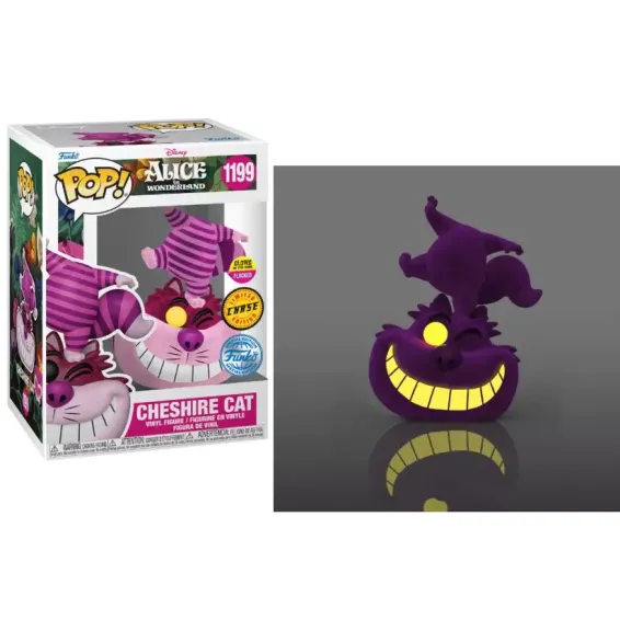 Disney Alicia en el país de las maravillas - Figura Cheshire Cat Special Edition 1199 (posibilidades de Chase) POP! Funko - 2