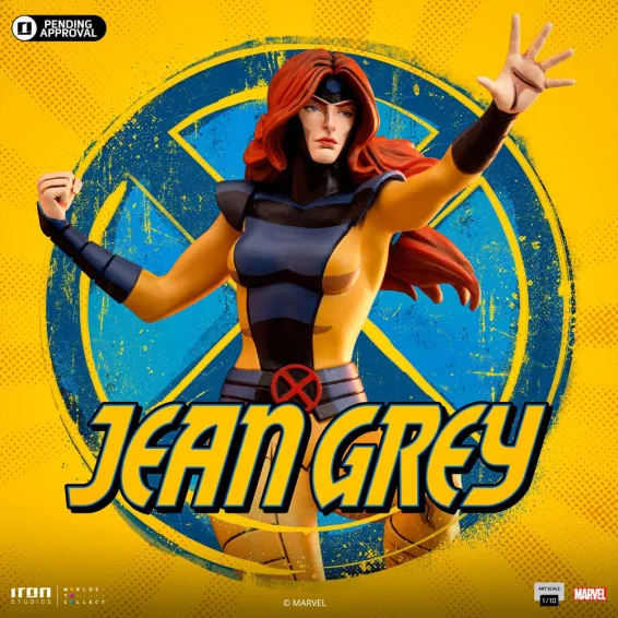 Marvel Comics - Art Scale 1/10 - Jean Grey (X-Men '97) Figure Iron Studios 9