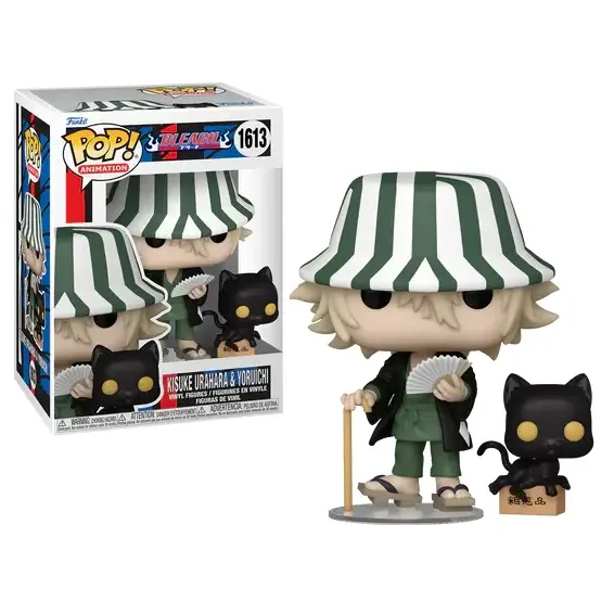 Bleach - Figura Kisuke Urahara & Yoruichi 1613 POP! Funko - 1