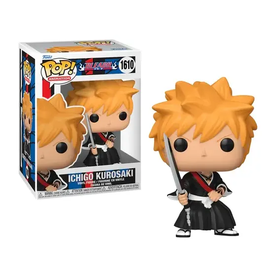 Bleach - Figura Ichigo Kurosaki 1610 (chance de Chase) POP! Funko