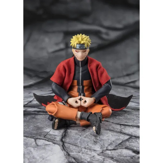 Naruto Shippuden - S.H. Figuarts - Figura Naruto Uzumaki Sage Mode (Savior of Konoha) Tamashii Nations 7