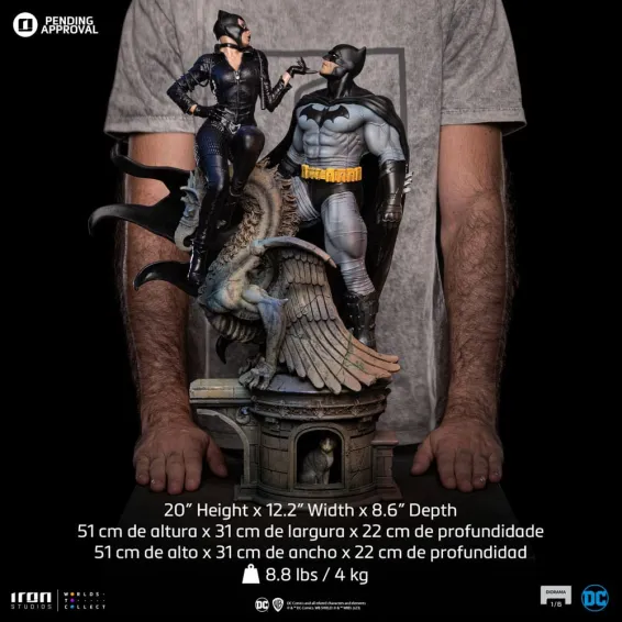 DC Comics - Figurine Batman & Catwoman 1/6 Iron Studios 18