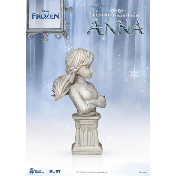 Disney Frozen II - Classic Bust Series - Anna Figure Beast Kingdom 3