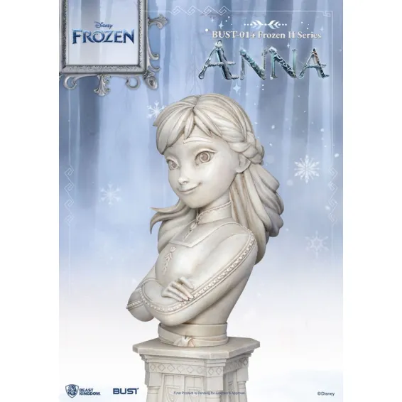 Disney Frozen II - Classic Bust Series - Figura Anna Beast Kingdom 6