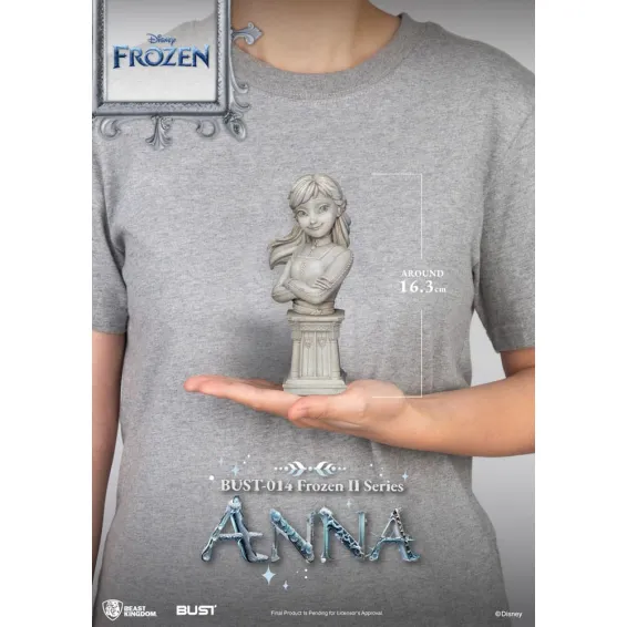 Disney Frozen II - Classic Bust Series - Anna Figure Beast Kingdom 7
