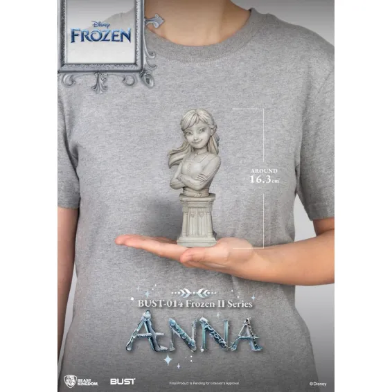 Disney Frozen II - Classic Bust Series - Figura Anna Beast Kingdom 7